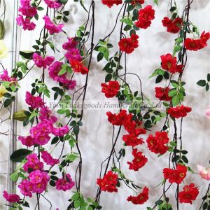 Hohe Simulations-gefälschte Fenster-Show-Blumen-Rebe-künstliche Piazza-dekorative Reben auf Verkauf LFV093